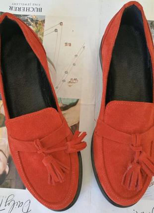 Mercy! женские замшевые лоферы loafer мокасины на низком ходу мерси! модная новинка!6 фото