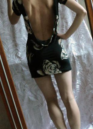 Шикарное мини платье с открытой спиной от vicky martin2 фото