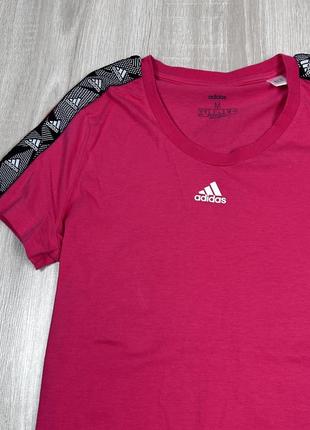 Жіноча оригінальна спортивна футболка adidas2 фото