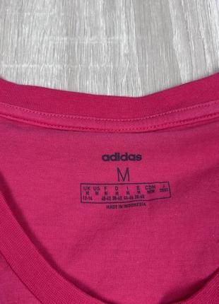 Жіноча оригінальна спортивна футболка adidas10 фото