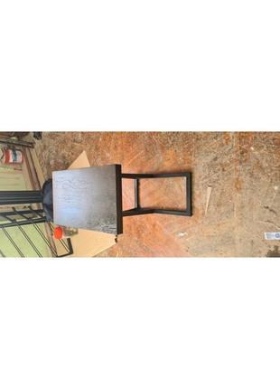 Прикроватный стол из дерева дуб и металла 720х300х500 мм.3 фото
