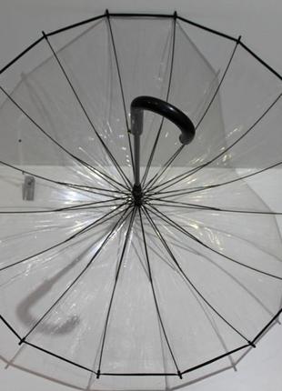 Прозрачная зонта, трость, зонт3 фото