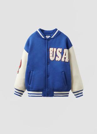 Куртка бомпер zara