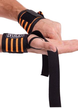 Бинты кистевые для жима и тяги els 2шт