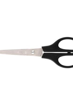 Ножиці axent 18 см, чорні (d6219)