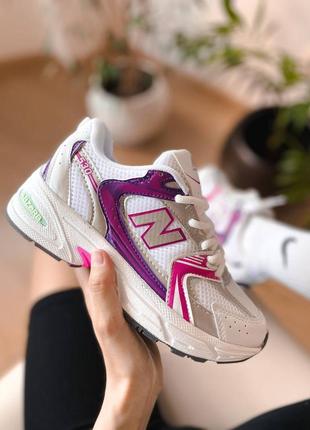 37 1700 new balance 530 white violet 36 97454353 New Balance