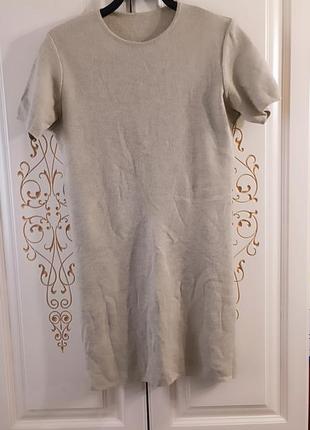 Тёплое платье woolmark italy