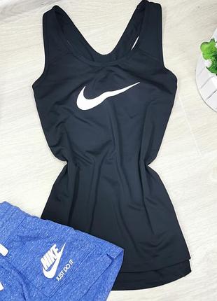 Спортивна майка nike оригінал, чорна майка3 фото