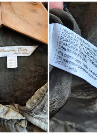 Massimo dutti сорочка оверсайз з органзи, нова колекція 2020!!10 фото