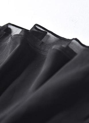 Черное платье с вышивкой8 фото