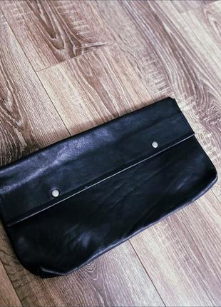Кожаный клатч