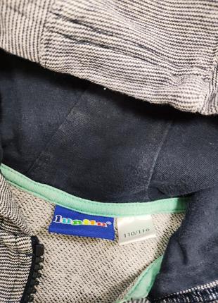 Толстовка, кофта на блискавці з капюшоном, худі, lupilu, р. 104-110, 4-5 роки8 фото