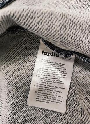 Толстовка, кофта на блискавці з капюшоном, худі, lupilu, р. 104-110, 4-5 роки2 фото