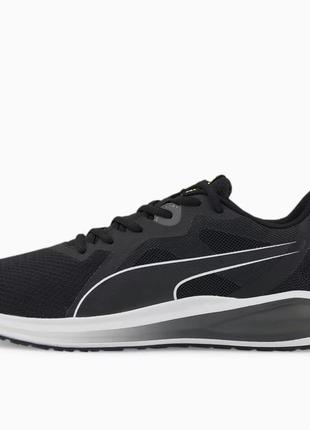 Кросівки чоловічі puma twitch runner shoes 376289 01 (чорні, бігові, повсякденні, текстиль, бренд пума)