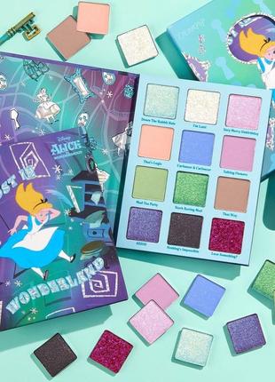 Alice in wonderland палетка теней от colourpop