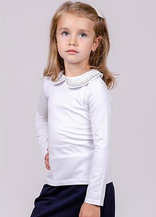 Блуза для дівчинки, біла