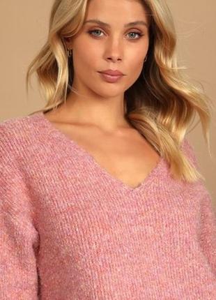 Джемпер рожевий светр з альпаки світер barbour розовый свитер вязаный свитер шерстяной свитер хлопковый свитер1 фото