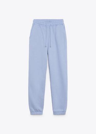 Теплые женские штаны джоггеры zara испания