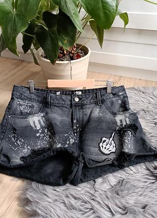 Крутые джинсовые шорты от denim co, размер 2xl