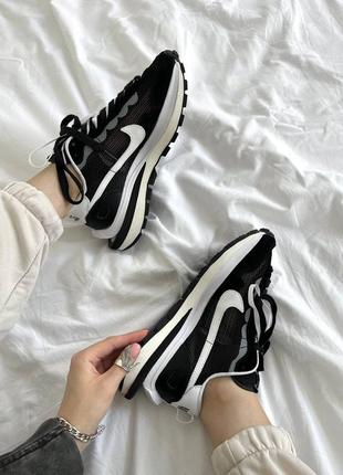 Nike sacai black кроссовки7 фото