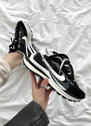 Nike sacai black кросівки