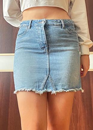 Джинсовая юбка от new look размера s1 фото