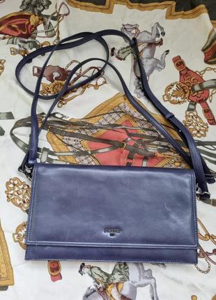 Кожаная сумка клатч, кроссбоди picard, сумка picard, брендовая сумка, сумочка picard3 фото