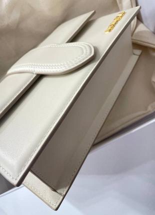 Сумка кожаная клатч jacquemus 3