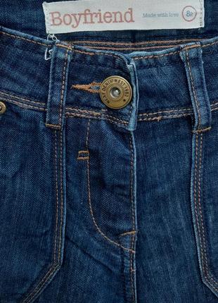 Темно-синие джинсы клеш (маленький)5 фото