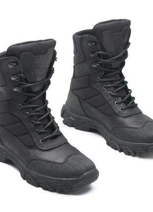 Тактичні демісезонні берці, черевики чорні, тактичне військове взуття розміри 36-485 фото