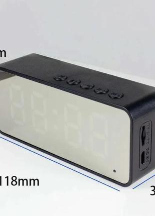 Годинник настільний цифровий будильник, колонка4 фото