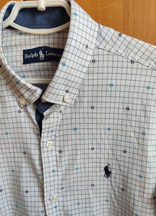 Мужская рубашка ralph lauren1 фото