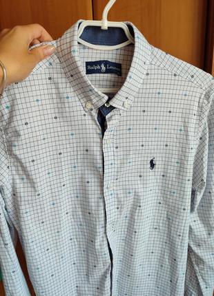 Мужская рубашка ralph lauren3 фото