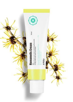 Apieu hamamelis cream матирующий крем с гамамелисом