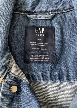 Джинсовая куртка пиджак gap на мальчика геп джинс оригинал8 фото