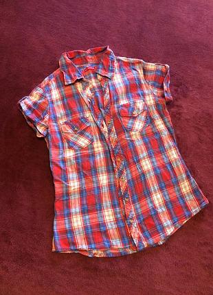 Классная рубашечка в клеточку