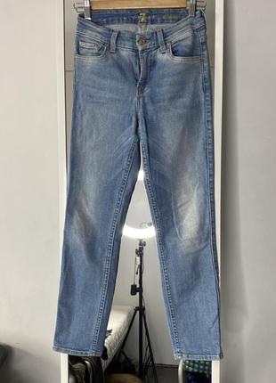 Джинси скінні skinny jeans на середній посадці