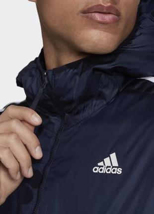 Куртка чоловіча adidas, колір синій😍 курточка вітровка вітрівка4 фото
