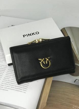 Женский брендовый кошелек pinko пинко в расцветках, кошельки кожа, складной кошелек, кошелек с логотипом4 фото