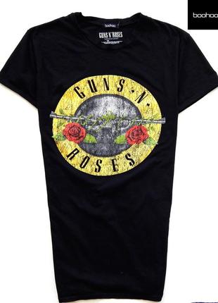 Футболка boohoo guns n’ roses