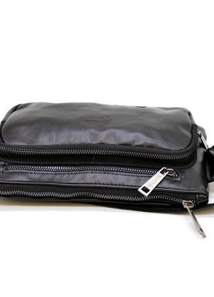 Удобная сумка на пояс из натуральной кожи ga-8137-3md tarwa6 фото