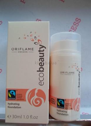 Ecobeauty hydrating foundation тональна основа оріфлейм oriflame1 фото