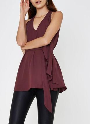 Нова брендова блузка "river island" з поясом. розмір uk10/eur36.
