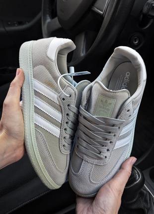 Кросівки adidas samba og wonder white linen green