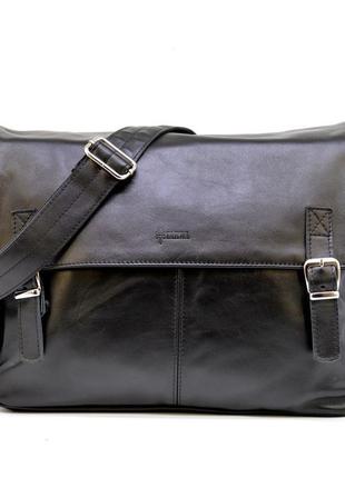 Стильная модная сумка из натуральной кожи через плечо tarwa ga-7022-3md2 фото