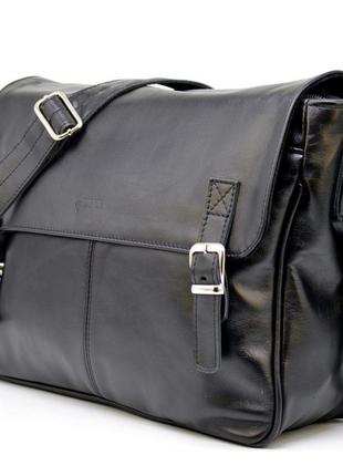 Стильная модная сумка из натуральной кожи через плечо tarwa ga-7022-3md1 фото