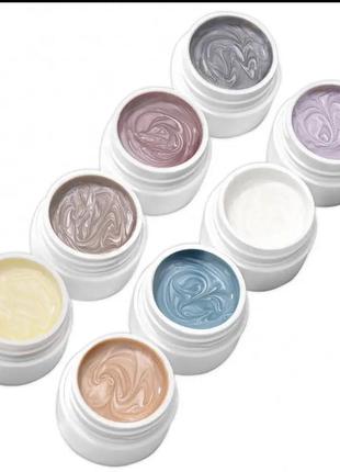 Жемчужный перламутровый гель лак для рисования