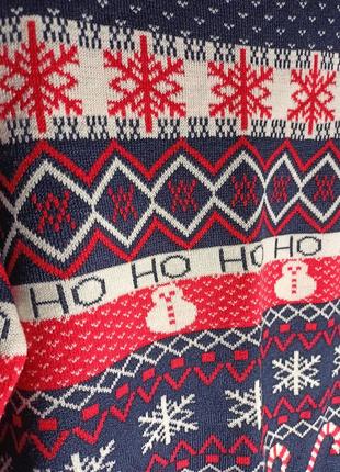 Merry christmas светр зимовий принт ho ho ho5 фото