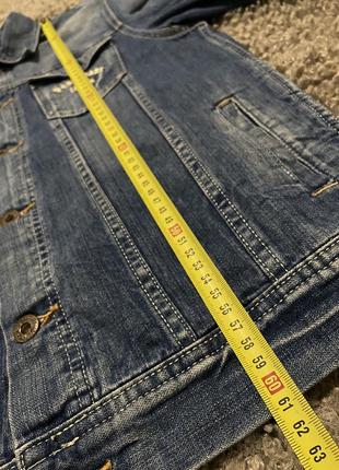 Куртка мужская коттоновая джинсовка пиджак от pepe jeans7 фото