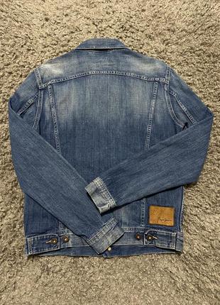 Куртка мужская коттоновая джинсовка пиджак от pepe jeans3 фото